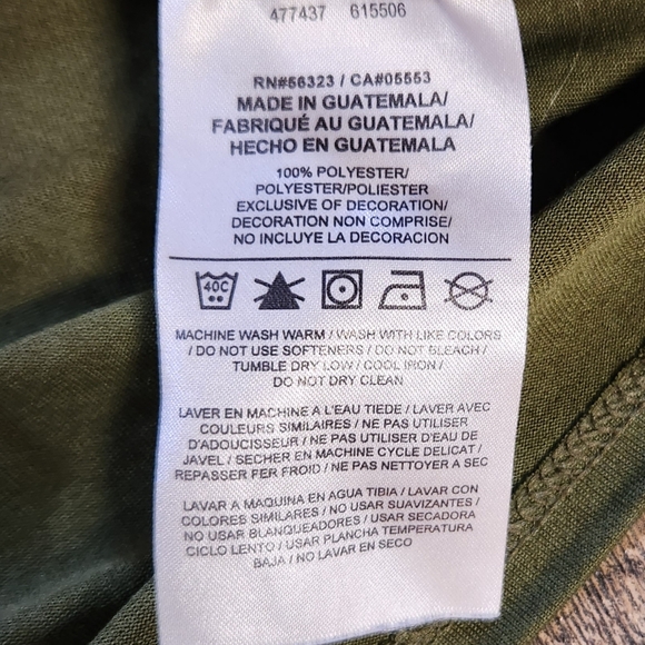 Kansas City Chiefs The Nike Tee Salute To Service T shirt Women XXL Olive Green - Picture 7 of 10